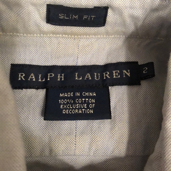 Slim Fit Ralph Lauren Oxford - Picture 2 of 6